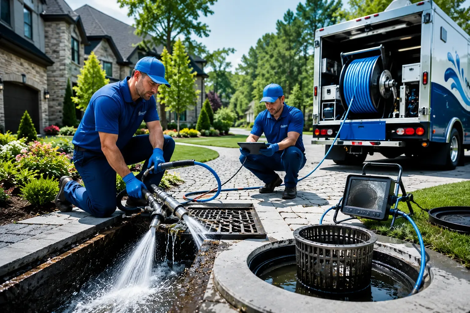 Local outdoor drain cleaning professionals in Bucyrus, OH
