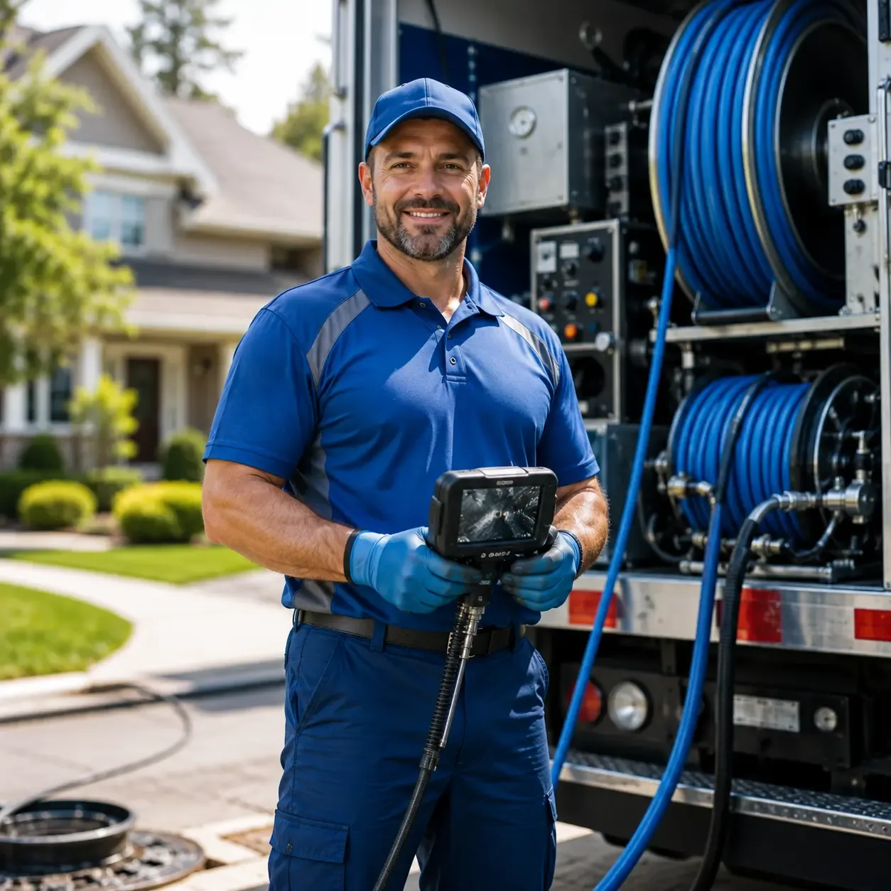 Local outdoor drain cleaning specialists in Bucyrus, OH